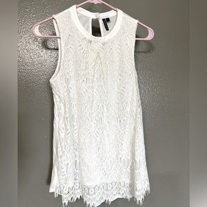 Small Heartsoul lace tank top